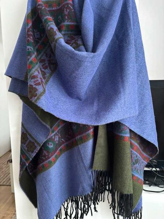 Szal narzutka poncho Dimension