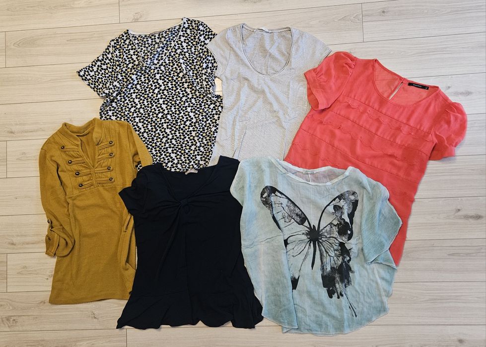 Bluzki koszulki z krótkim rękawem rozmiar około S Reserved Orsay