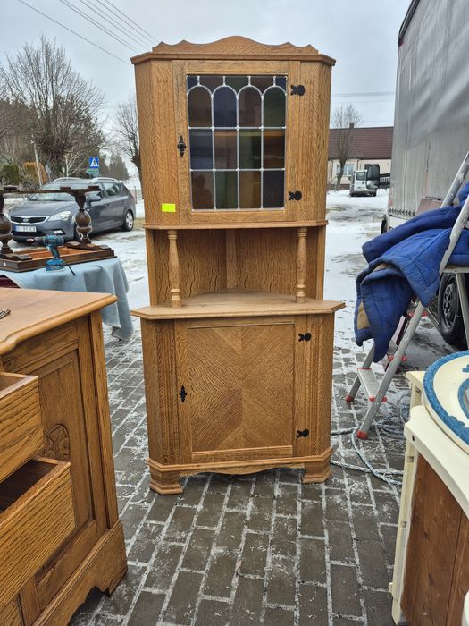 Narozna szafka z nadstawką