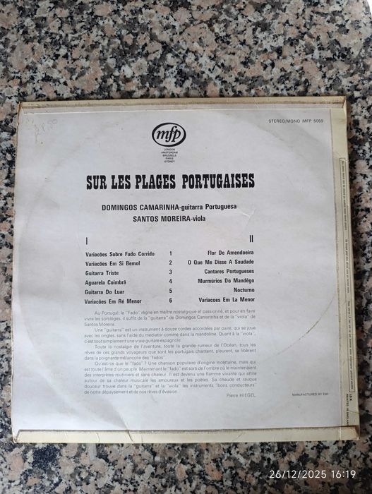 Vários discos de vinil de 33 tours