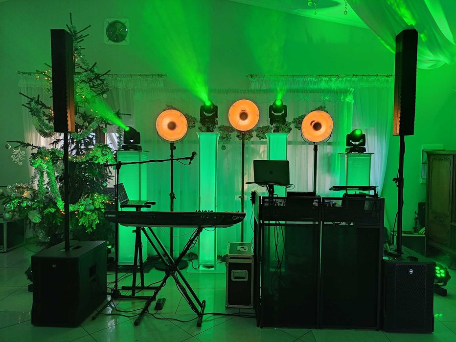 Nagłośnienie RCF EVOX 12 + pokrowce na bas, sztyce