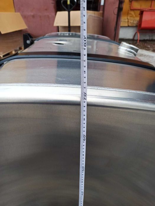 Паливний бак алюмінієвий Man 630л (700х700х1300) ман/даф/івеко новий