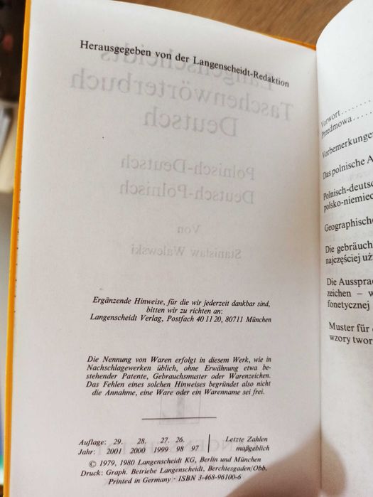 Słownik niemiecko- polski polsko- niemiecki