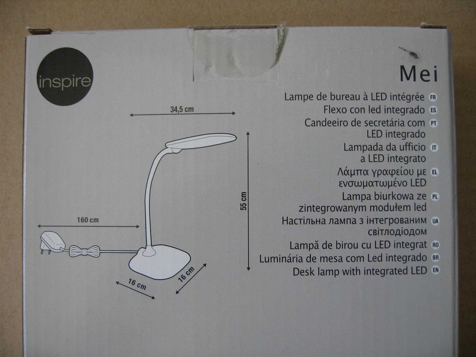 lampa lampka biurkowa Mei