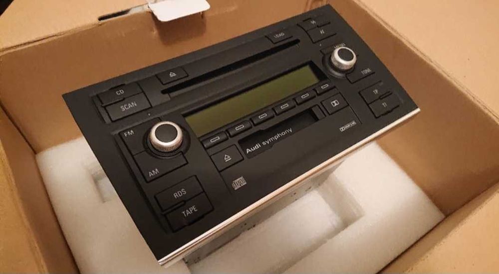 Radio Audi Symphony II zmieniarka A4 B6 B7 SEAT EXEO BOSE zmieniarka wiązka
