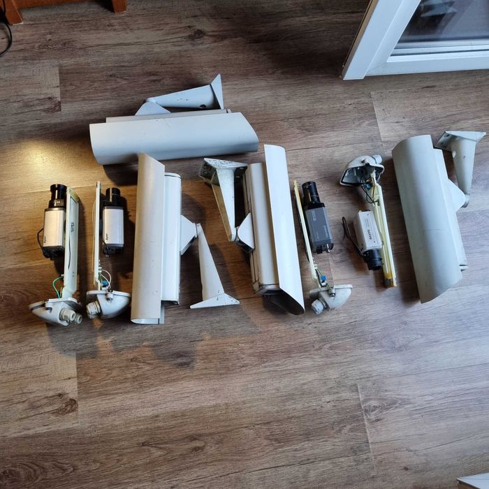 kamery monitoringu zewnętrznego w obudowie aluminiowej sanyo,aper