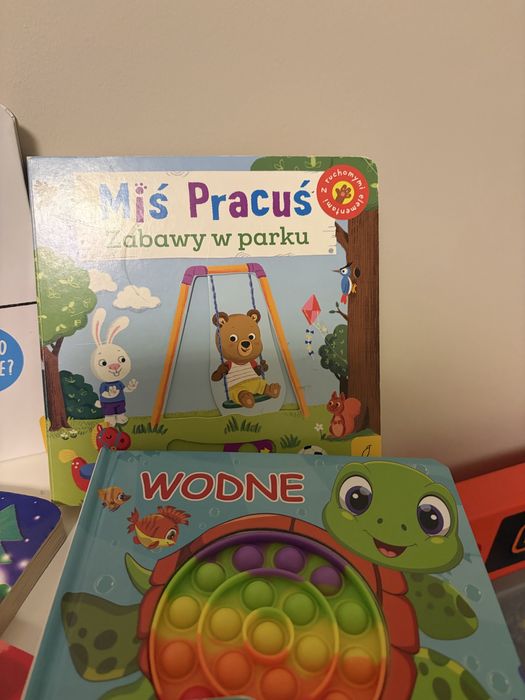 Siedem  ksiazeczek dla dzieci mis pracuś akademia malucha