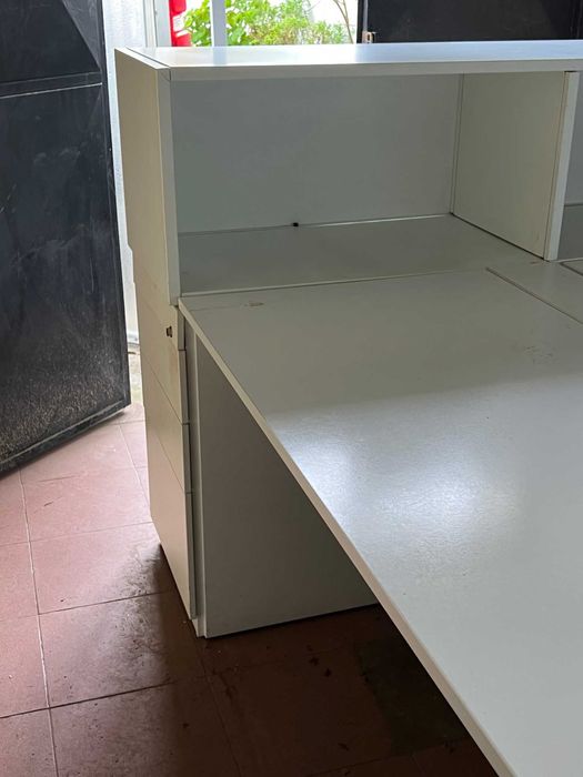Secretária Quadrupla Profissional GUIALMI – 4 Postos de Trabalho