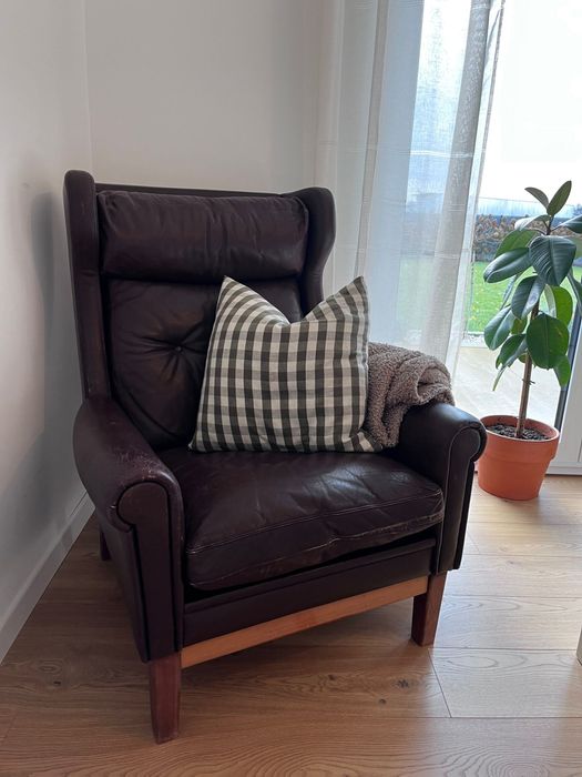 Fotel w stylu „uszak”