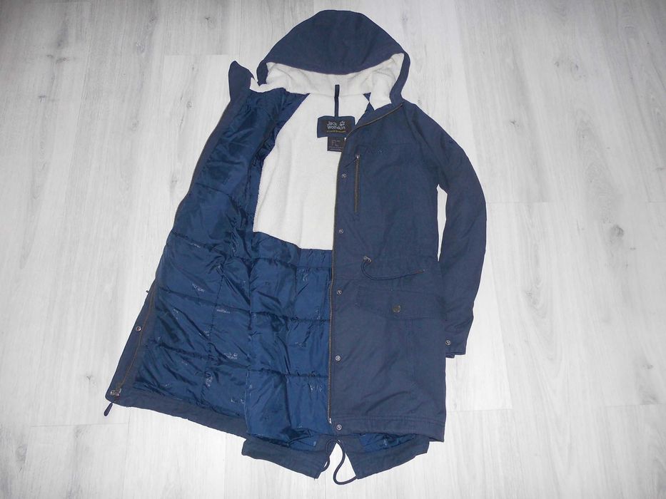 Jack Wolfskin Function Microguard Parka Damska Płaszcz M/L Rozmiar 40
