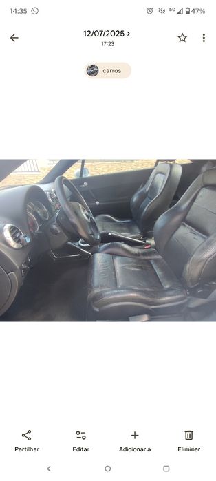 Bancos Audi TT mk1