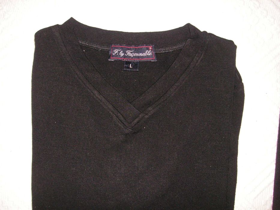 T Shirt Façonnable e Camisola Gola Alta Zara