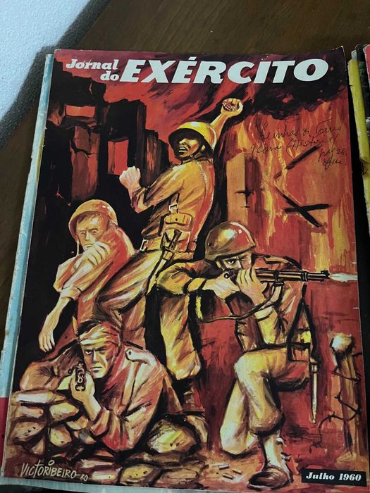 Jornal do Exército - 87 exemplares entre 1960 e 1968 (anos de 1960, 1961 e 1962 completos)