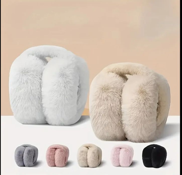 Наушники тепые пушистые