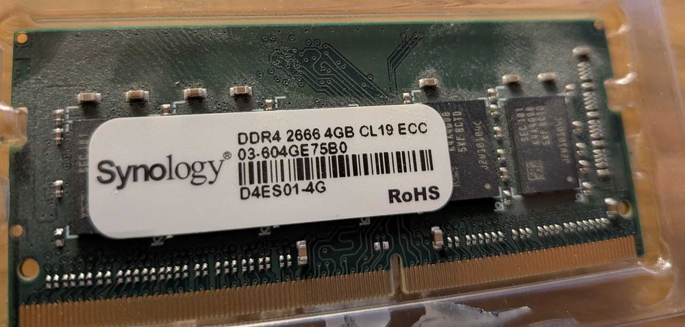 Synology 4GB SODIMM DDR4-2666 ECC (D4ES01-4G)