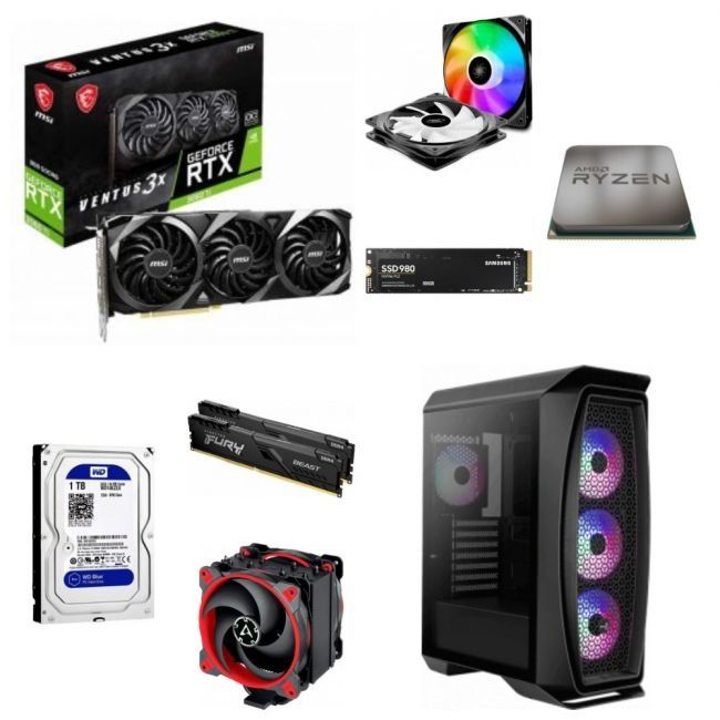 Збірка ПК (складання комп'ютера) будь якої комплектації