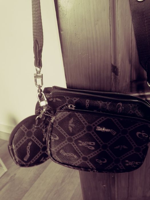 Torebka 3 czesci zlaczone listonoszka Braz