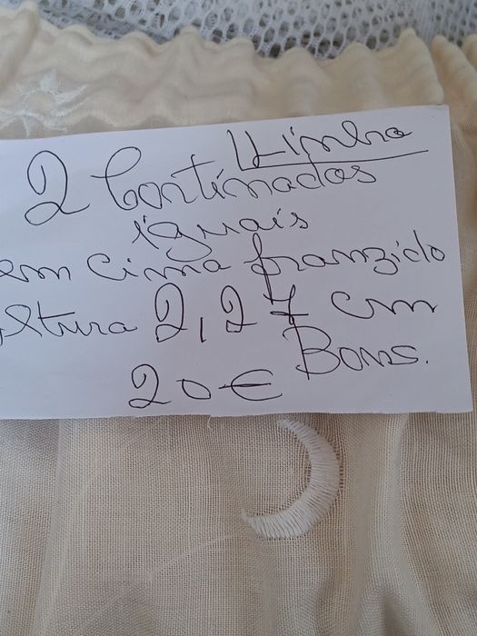 Cortinados aos pares de 2