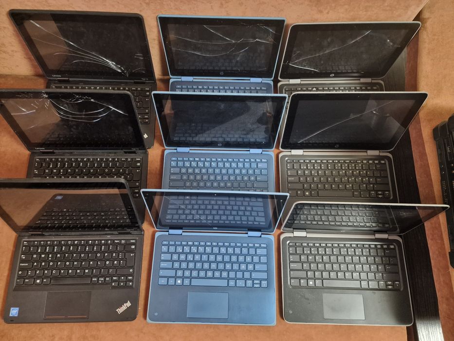 Лот сенсорних ноутбуків Hp x360 9шт. 8000грн.
