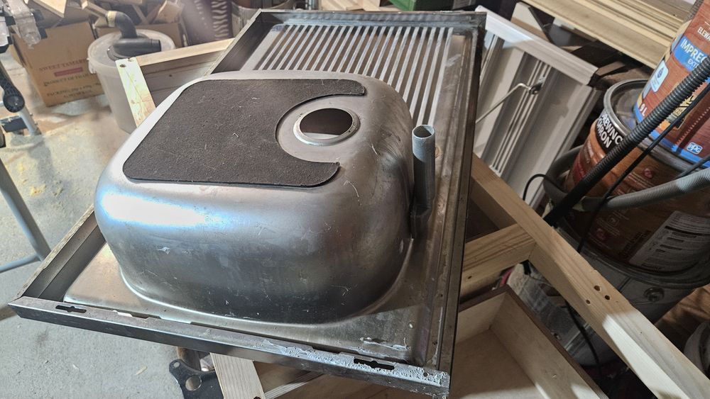 Zlew nierdzewny 80 x 50 cm