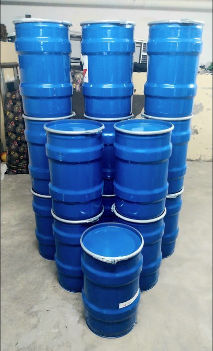 Bidons 25,60,120,200 e 250L c/tampa e aro,Bidons220L, Bidons Metal