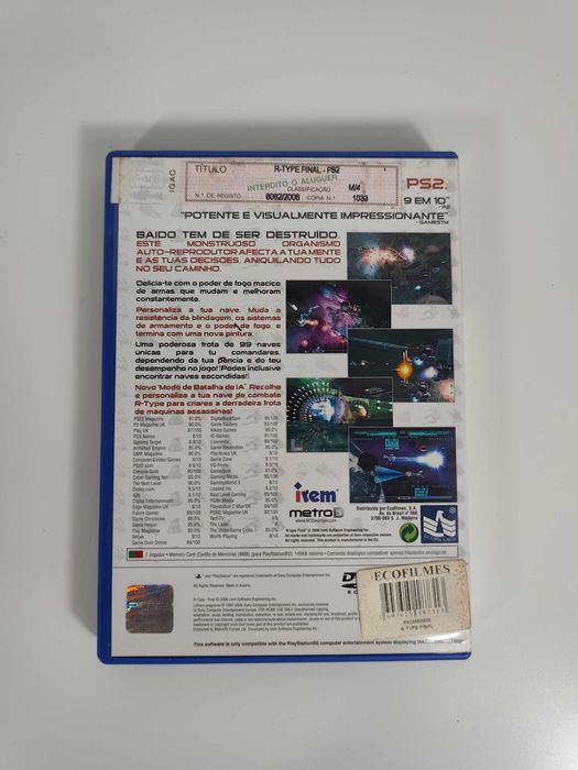 R-Type Final Playstation 2 PS2