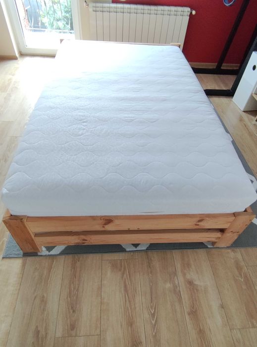 Łóżko 120x200 z materacem BDB Stan