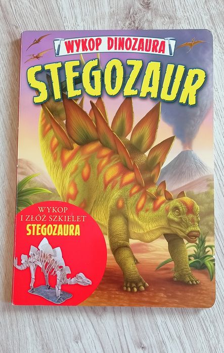 Książki o dinozaurach, stegozaur