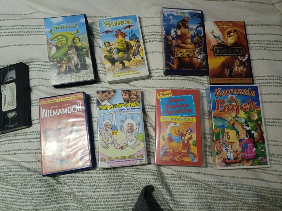 Kasety wideo VHS