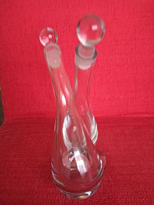 Galheteiro em Cristal 20x14cm