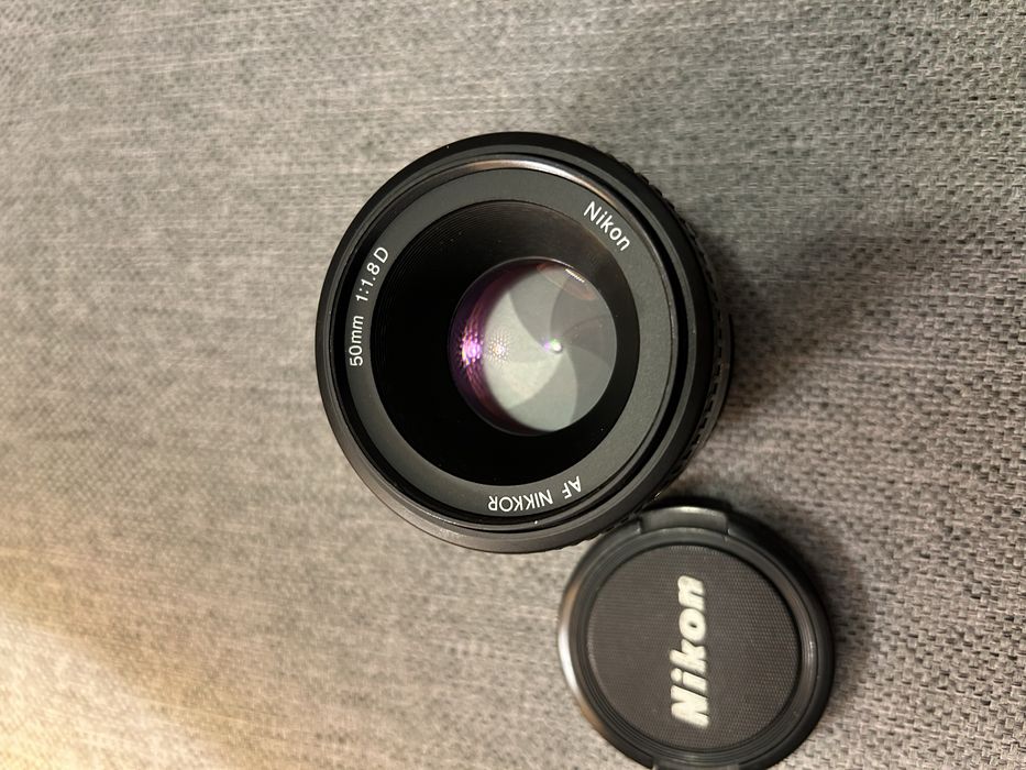 Nikon AF Nikkor 50mm f/1.8D - stan bardzo dobry
