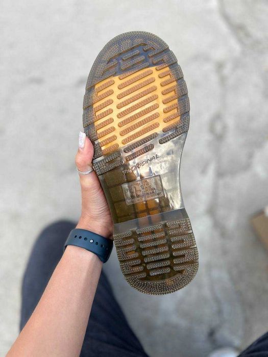 Черевики Dr. Martens 1460 Logo Classic premium БЕЗ ХУТРА