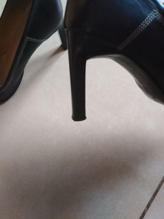 Buty skórzane, rozmiar 37