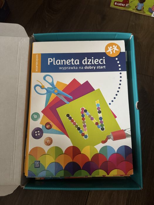Planeta Dzieci Pięciolatek caly Pakiet BOX Nowy komplet