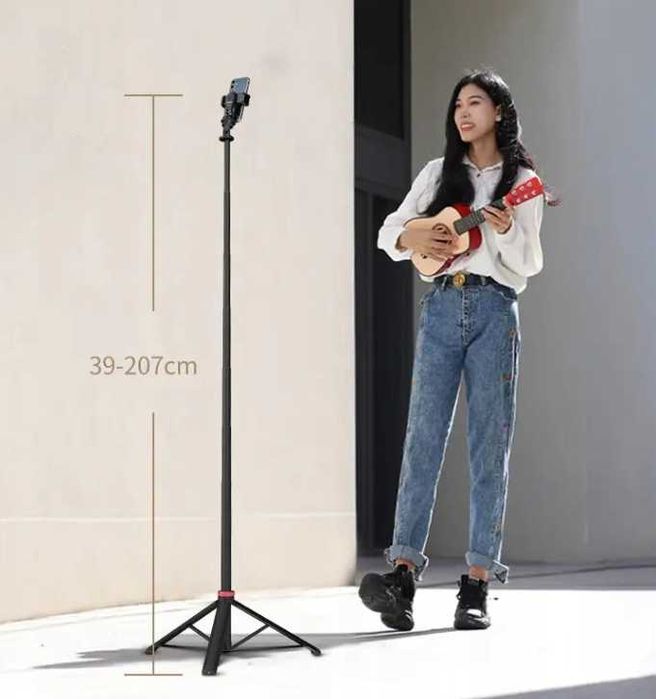 Statyw Stojak Studyjny Oświetleniowy 36,5-200cm Przenośny