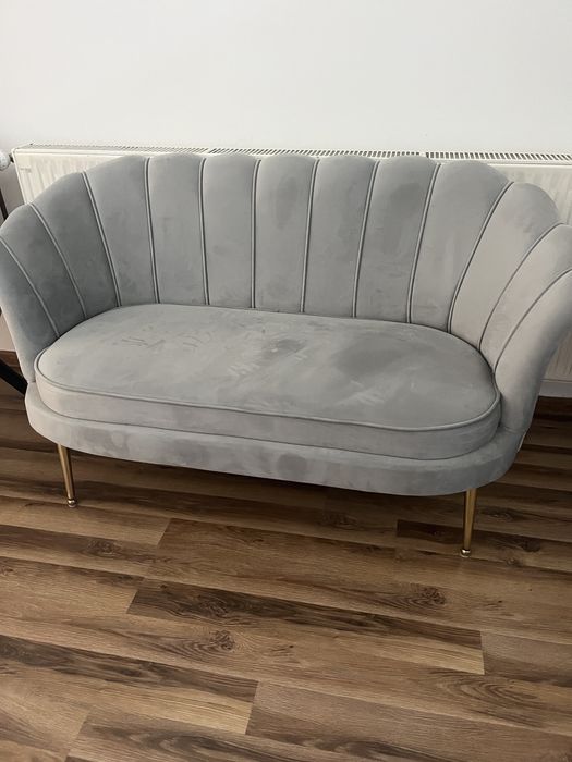 Sofa glamour muszelka