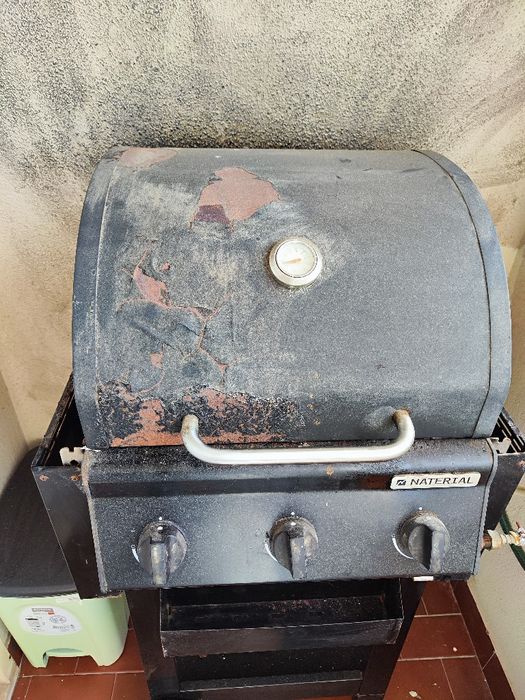 Churrasqueira a gás 3 queimadores