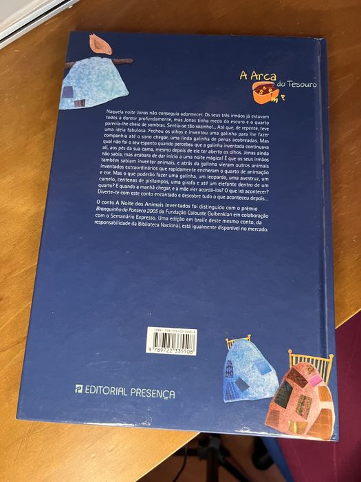 Livro A noite dos Animais InventadOs