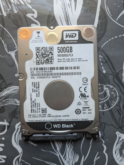 wd black жесткий диск 500 gb - Купити електроніку - Ціни на OLX.ua