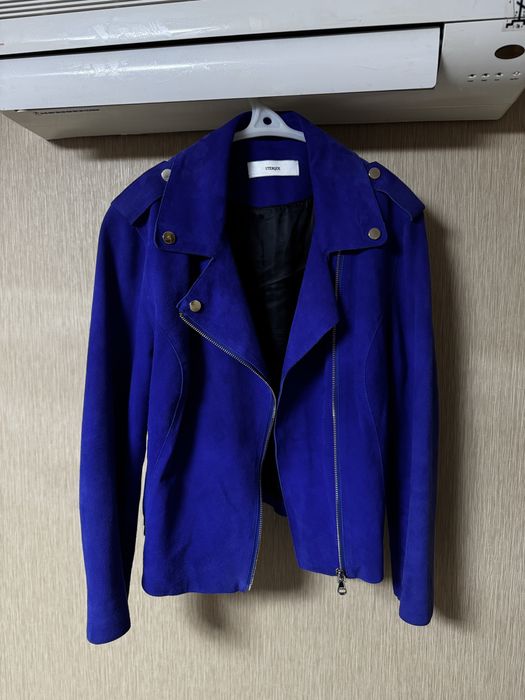 Шикарна замшева косуха куртка Uterque