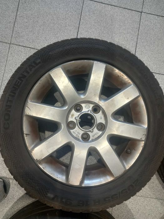 Koła alufelgi 16" VW Golf V oryginalne letnie 205/55/16
