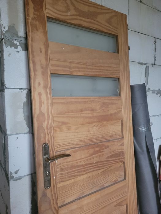 Drzwi drewniane wewnętrzne