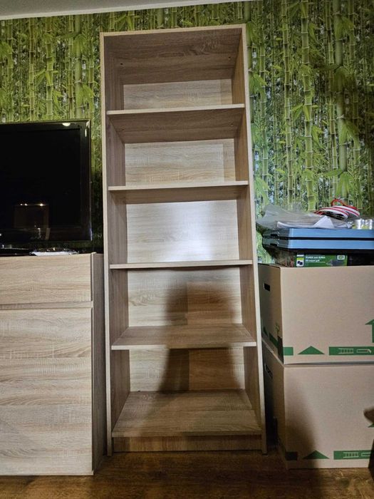 Regał na książki - Jasny Dąb