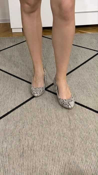 Туфлі-лодочки рептілія