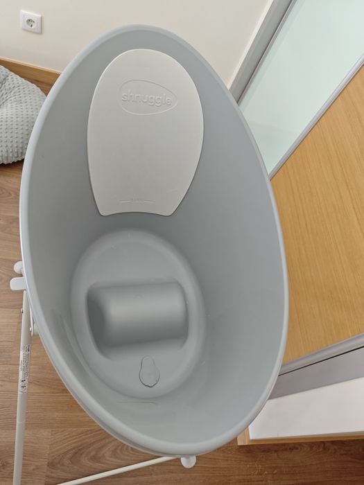 Banheira Shnuggle recém nascido com suporte