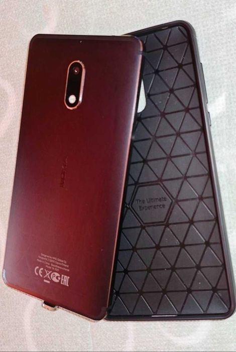 Б/У Смартфон Nokia 6 Dual Sim Matte Black