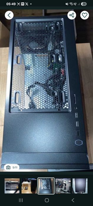 Komputer  -  i3, 8GB DDR4, 256SSD, zasilacz gold 850W(zestaw komp.)