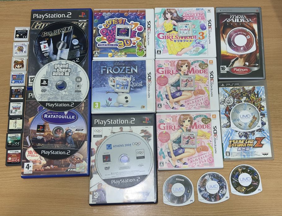 Ігри для консолей Nintendo 3DS комплект | Mario 3D Land Kirby і т.д