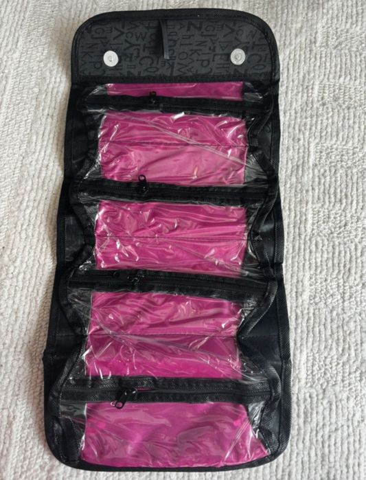 Zestaw podróżny 3w1 – kosmetyczka + 2 organizery do walizki + GRATIS