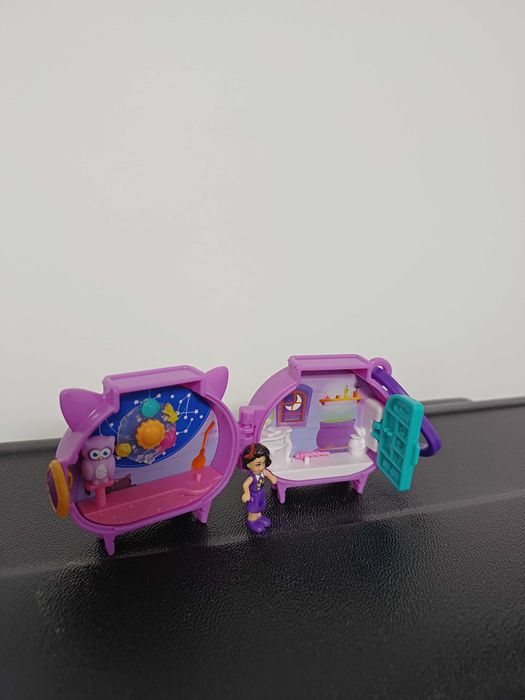 Ігровий набір Polly Pocket Пісочний замок та Polly Pocket Pet Connects Owl Compact